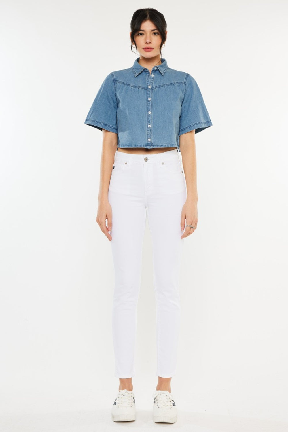 Signature High-Waist Ankle Skinny Jean