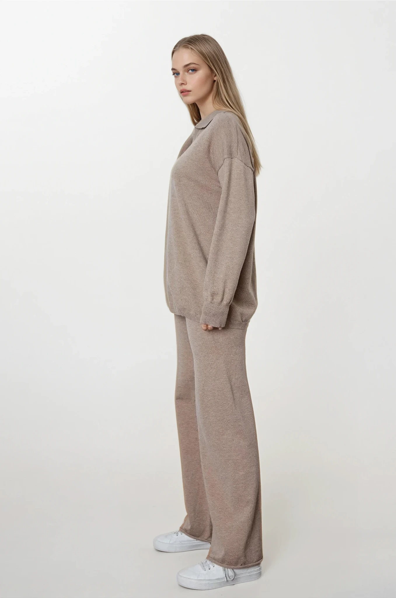Victorious Johnny Collar Sweater and Pant Set