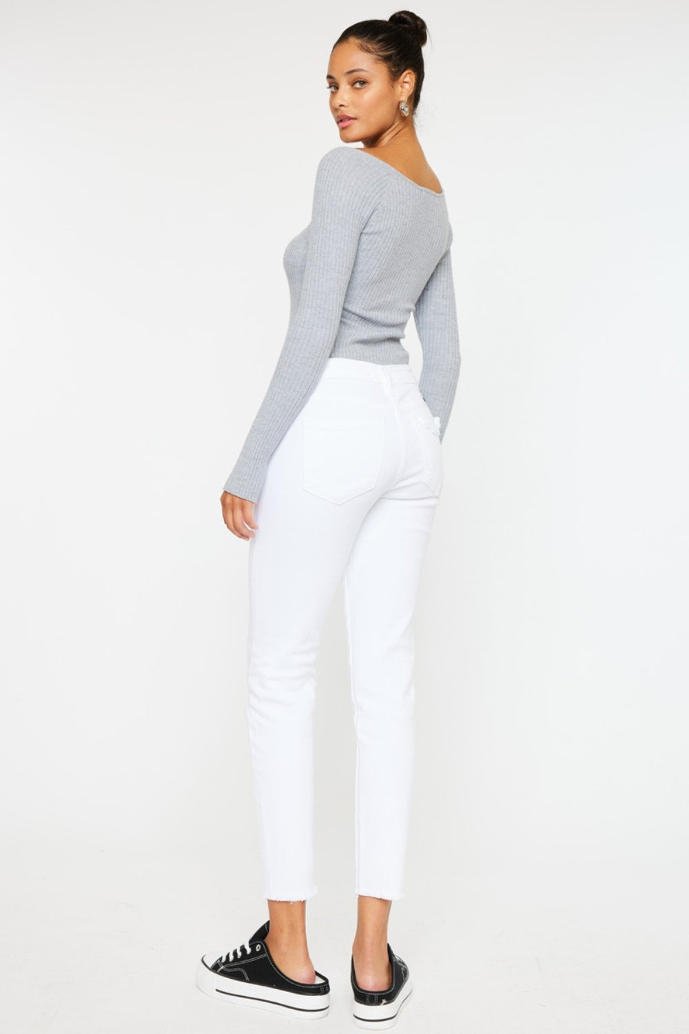 Signature Mid-Waist Ankle Skinny Jean