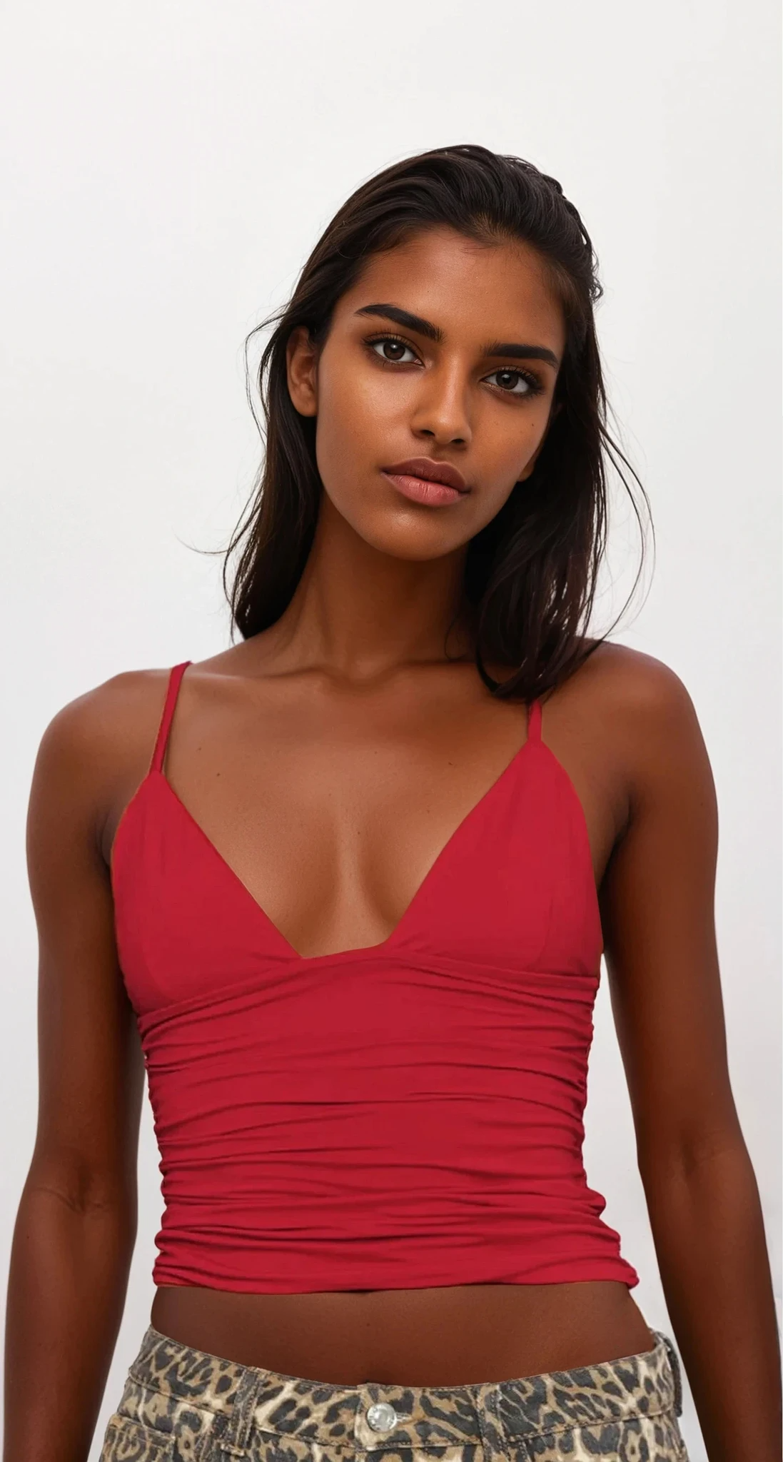 Everyday V-Neck Ruched Cami