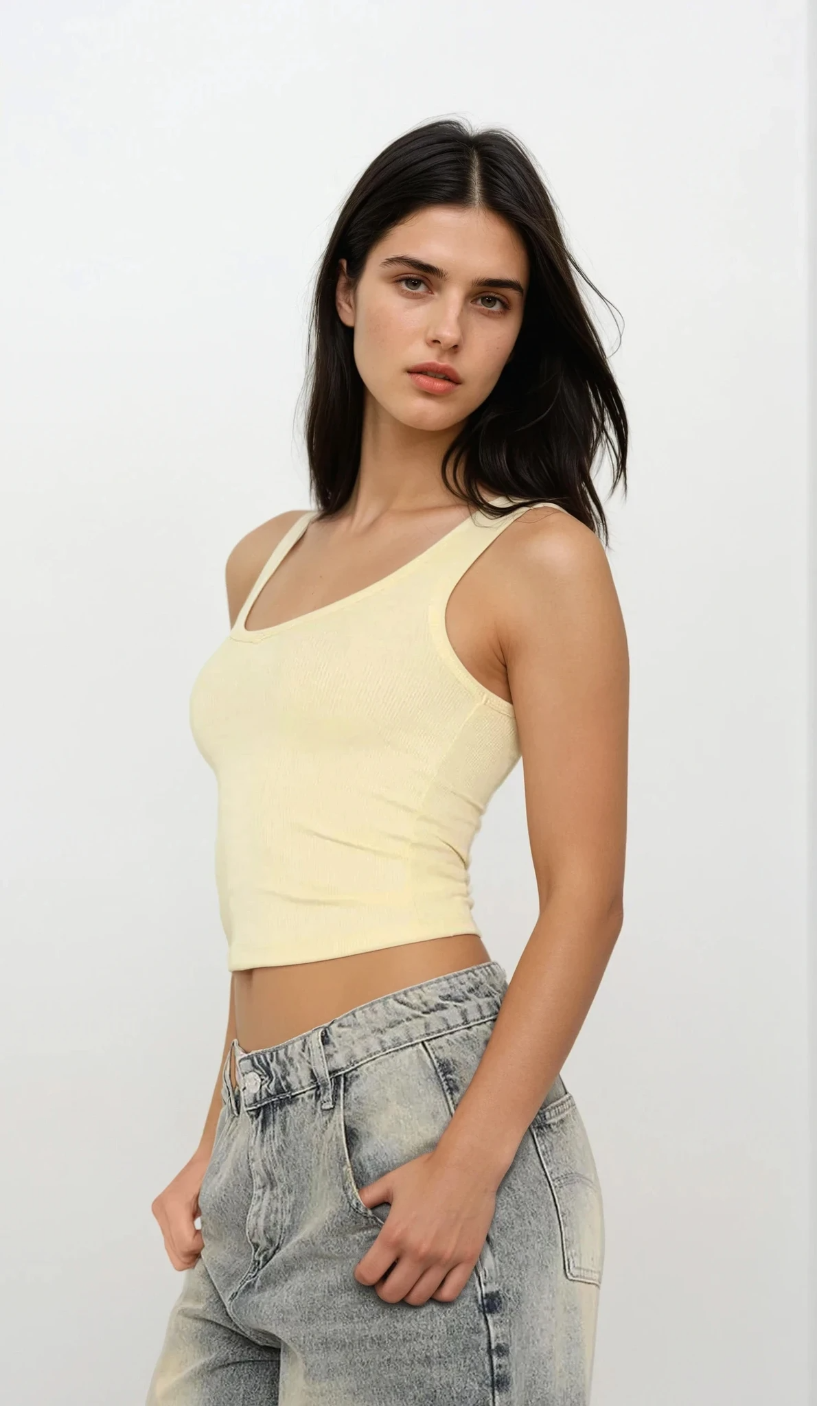 Everyday Scoop Neck Wide Strap Tank