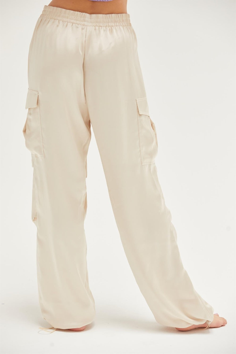 Reflect High Waist Straight Leg Cargo Pant
