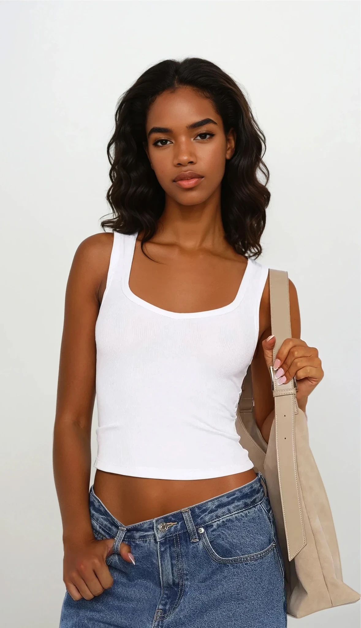 Everyday Scoop Neck Wide Strap Tank