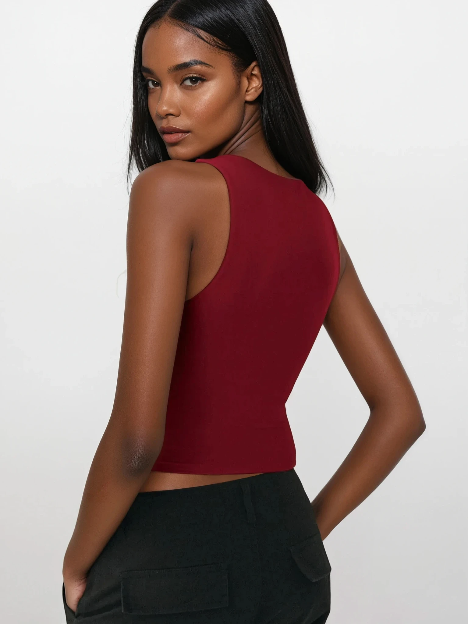 Everyday Round Neck Cropped Tank