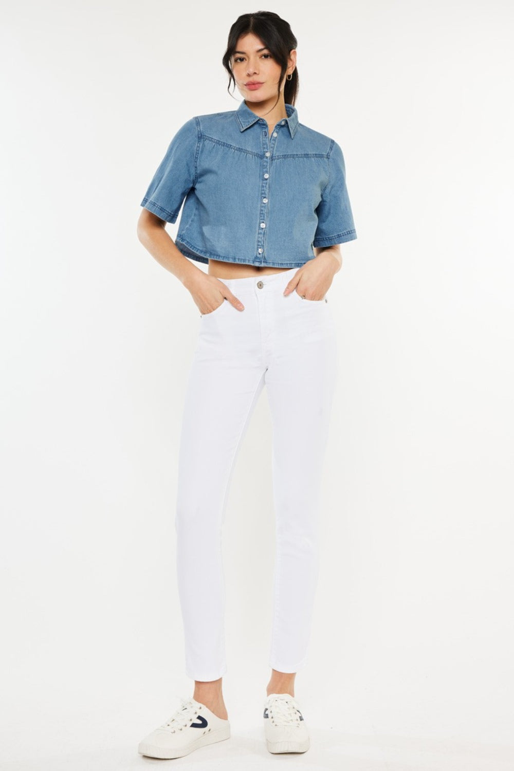 Signature High-Waist Ankle Skinny Jean