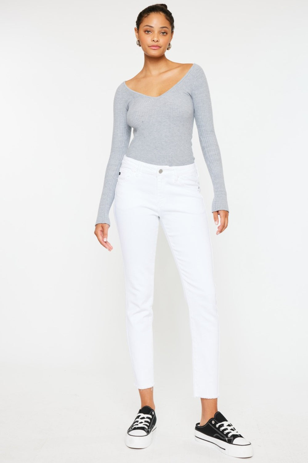 Signature Mid-Waist Ankle Skinny Jean