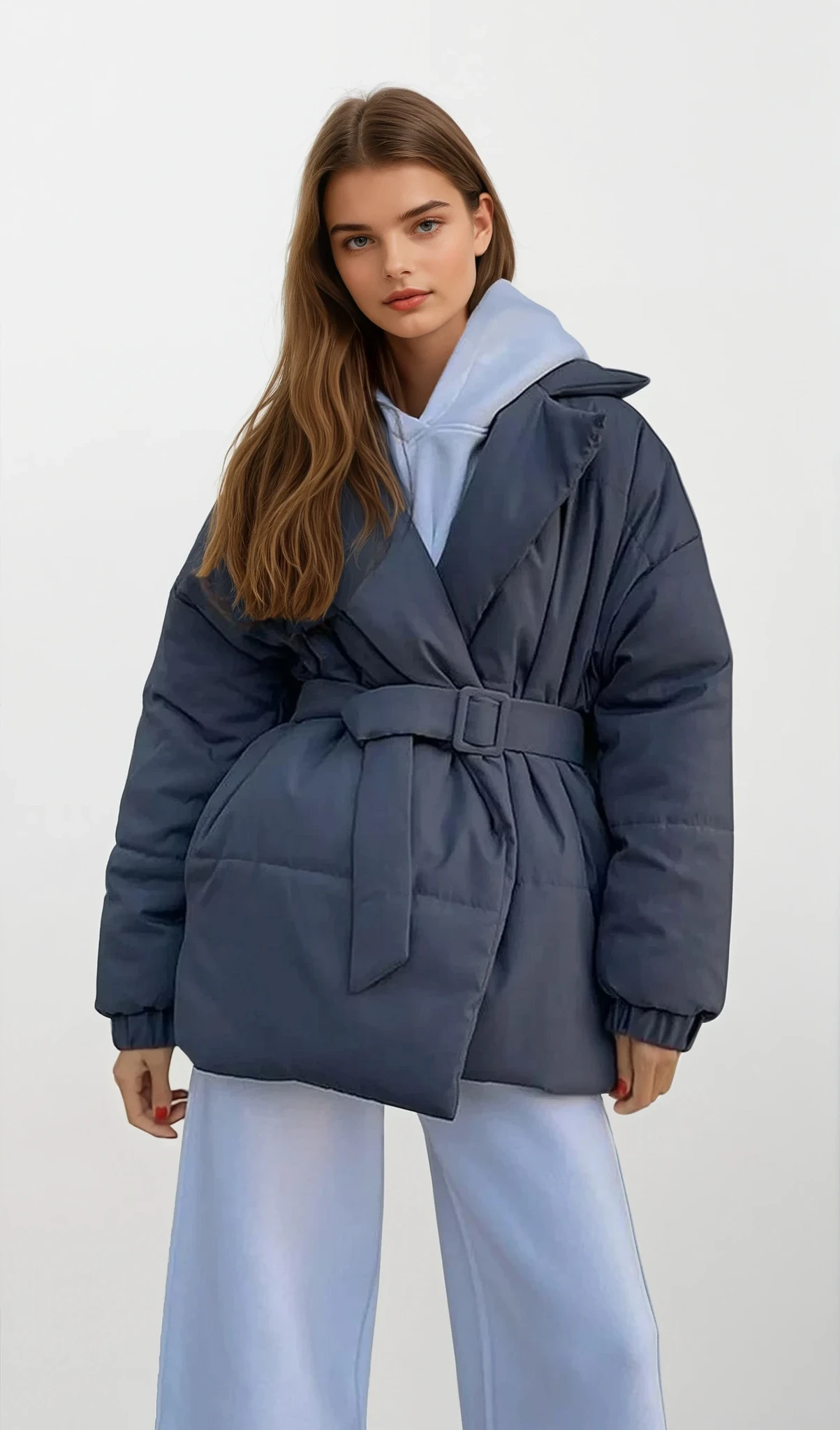 Winter Collared Puffer Coat