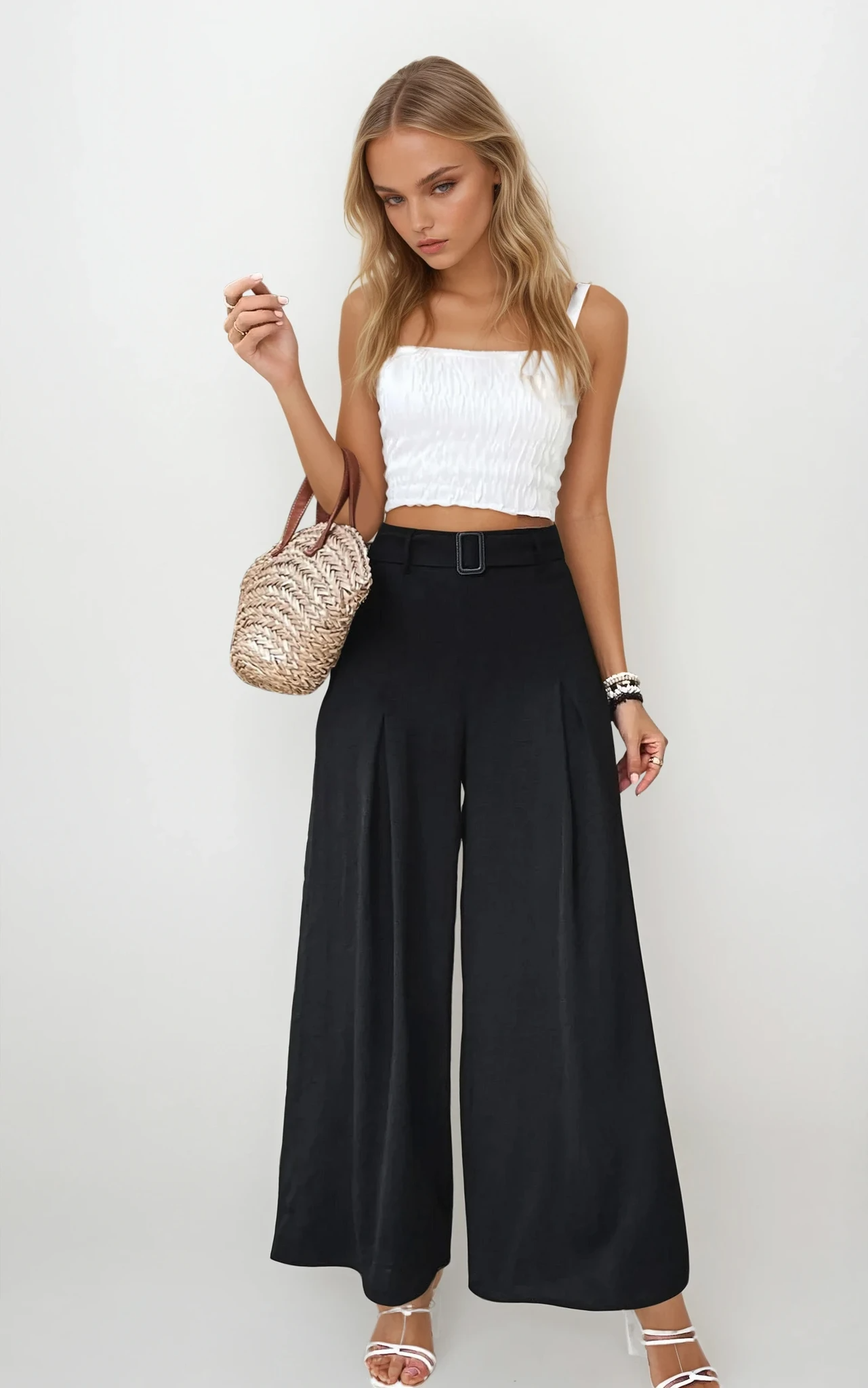 High-Waist Transform Trouser