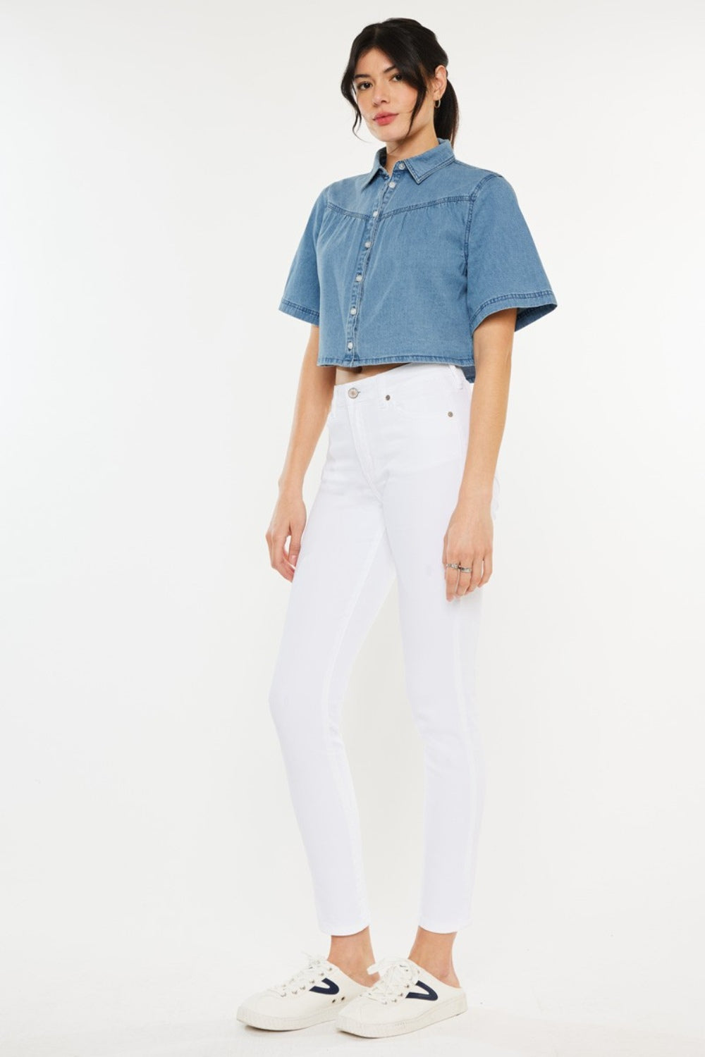 Signature High-Waist Ankle Skinny Jean