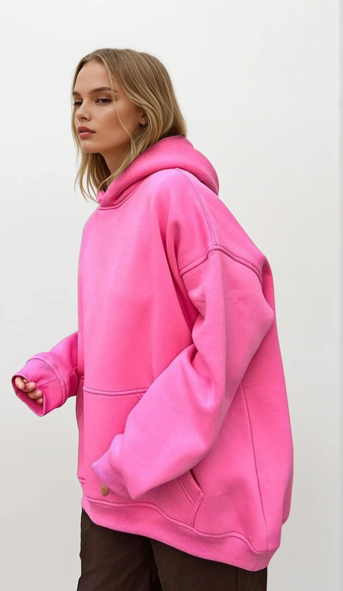 Bundle Up Dropped Shoulder Hoodie