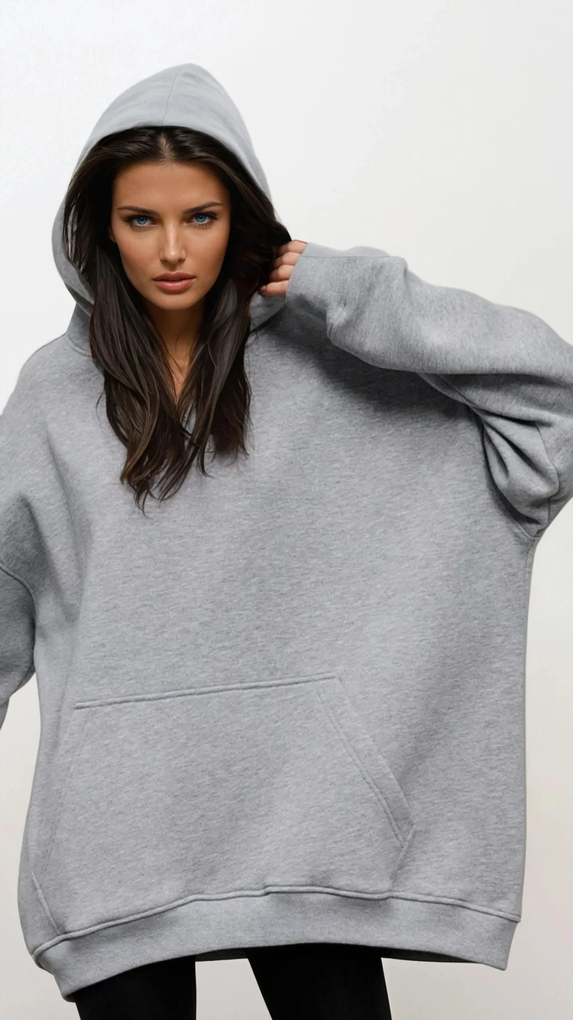 Bundle Up Dropped Shoulder Hoodie