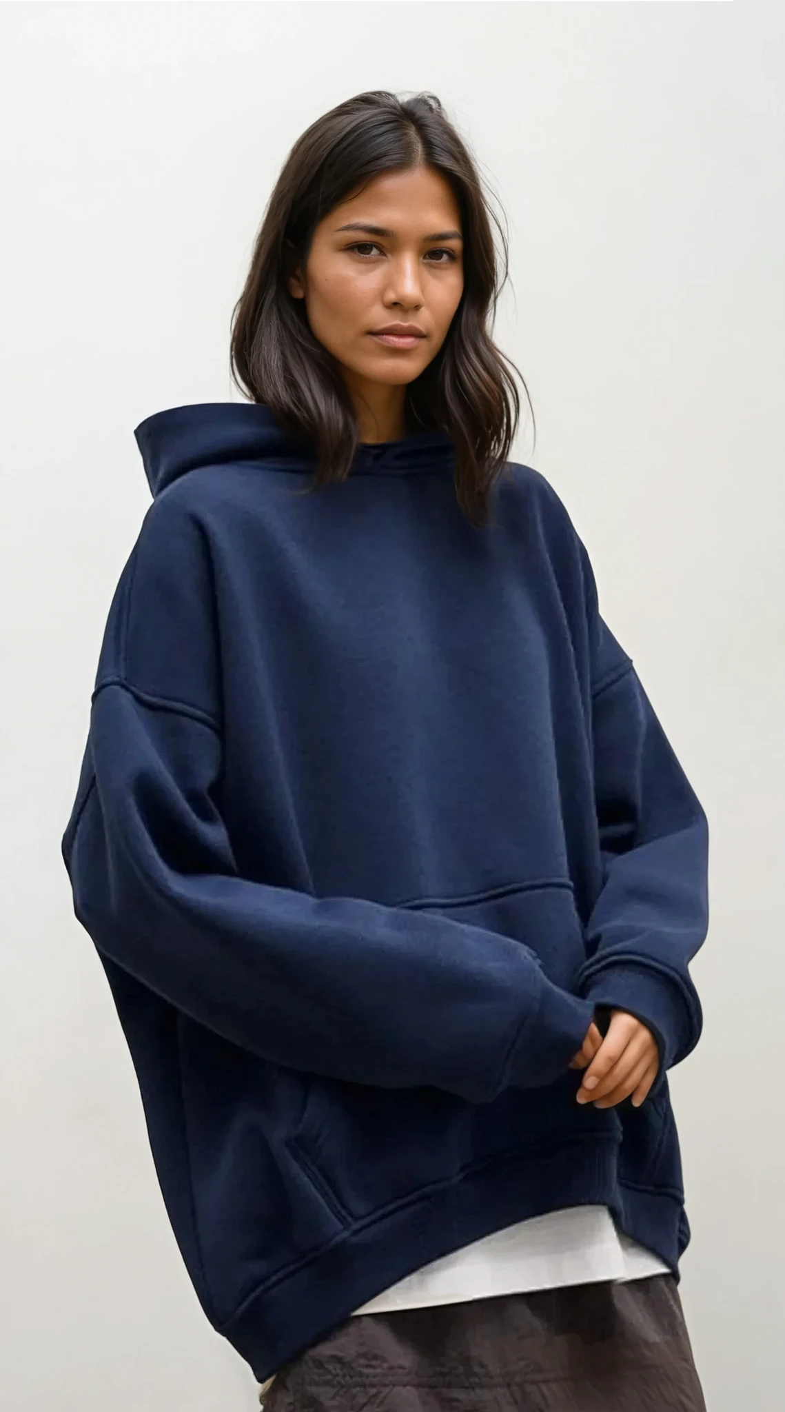 Bundle Up Dropped Shoulder Hoodie
