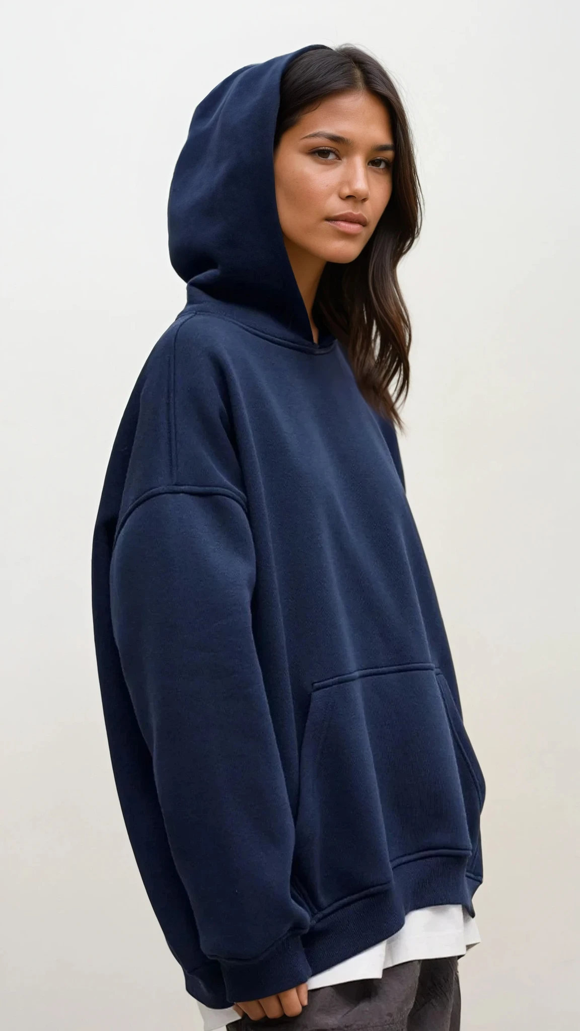Bundle Up Dropped Shoulder Hoodie