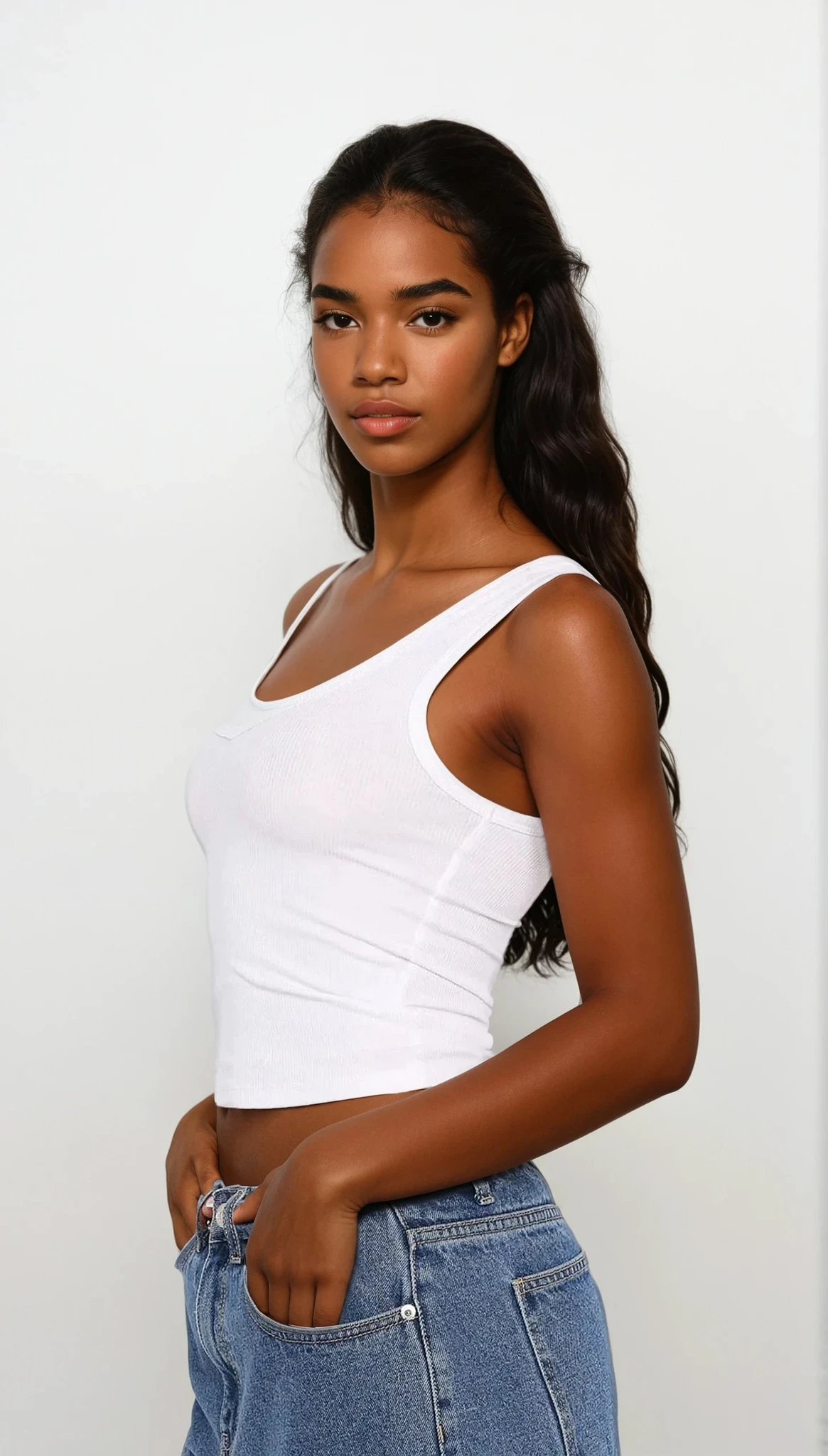 Everyday Scoop Neck Wide Strap Tank