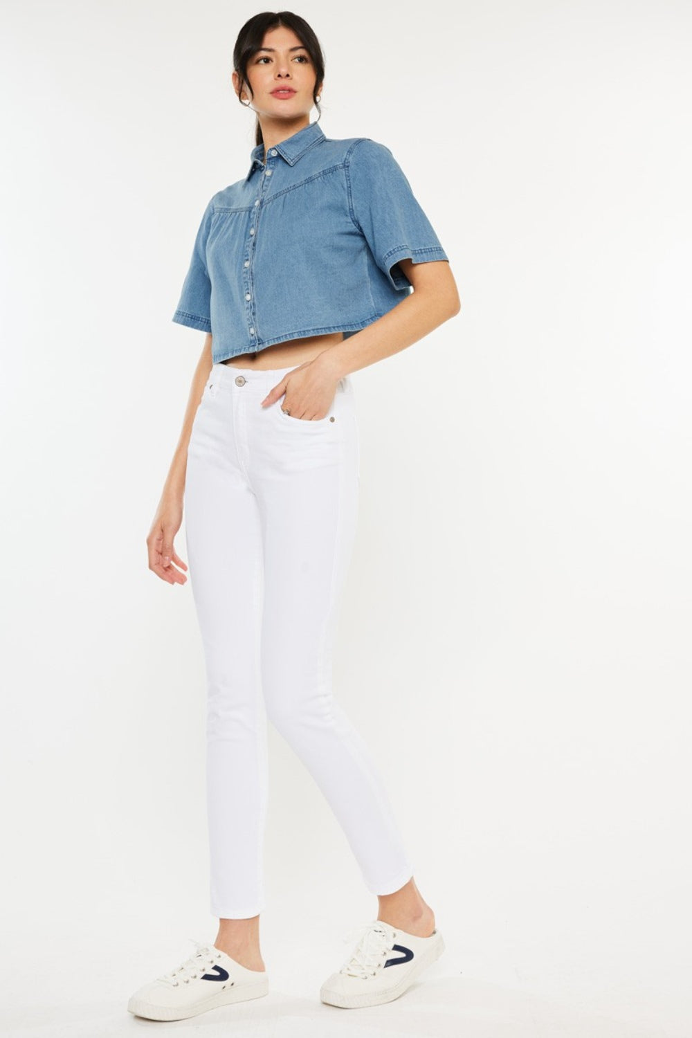 Signature High-Waist Ankle Skinny Jean