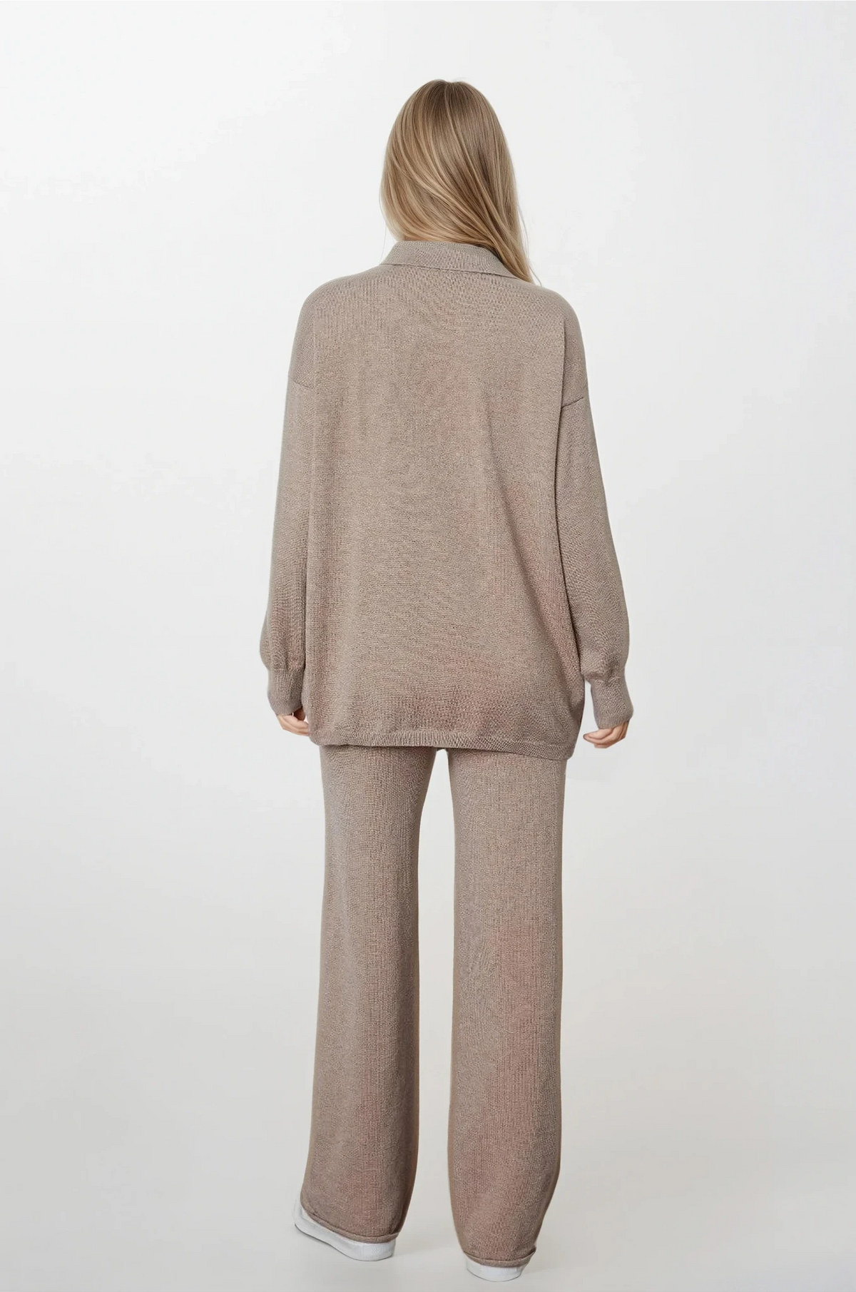 Victorious Johnny Collar Sweater and Pants Set oversized fit