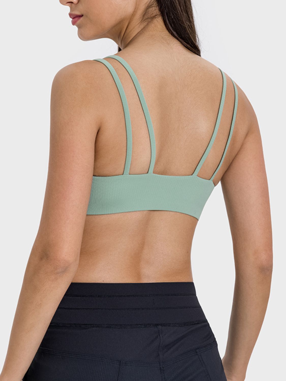 Delight Scoop Neck Double Strap Sports Bra