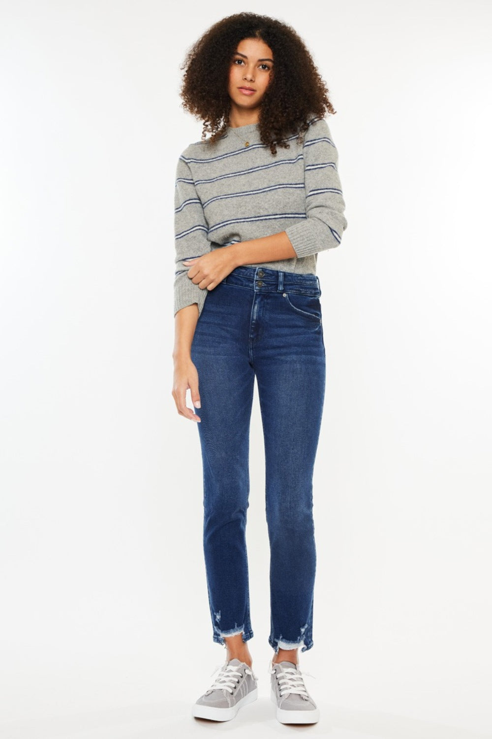 Signature High-Waist Slim Jean