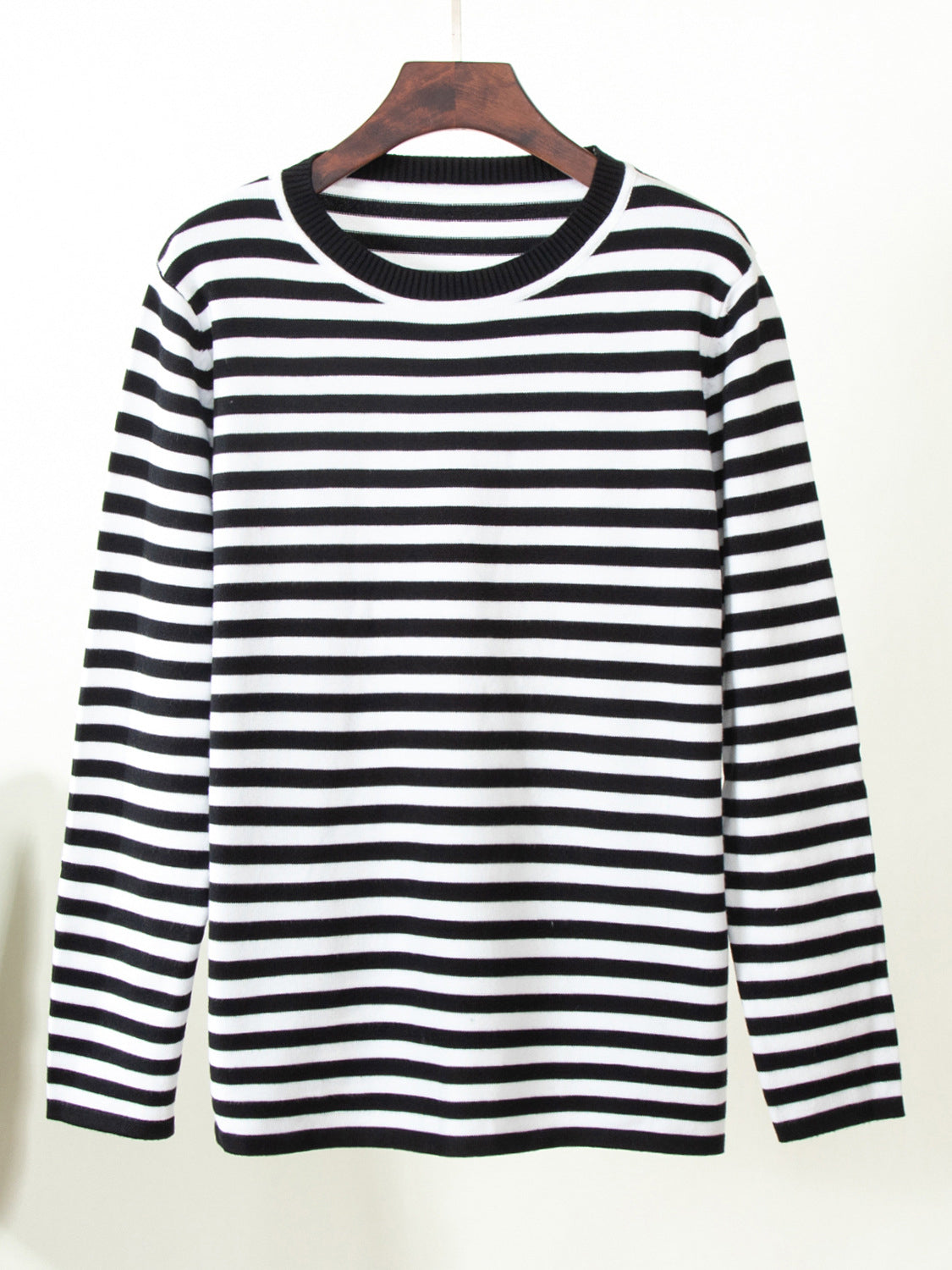 Striped Crew Neck Sweater