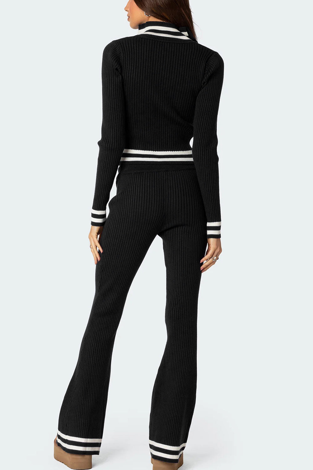 League Full Zip Long Sleeve Top and Pant Set