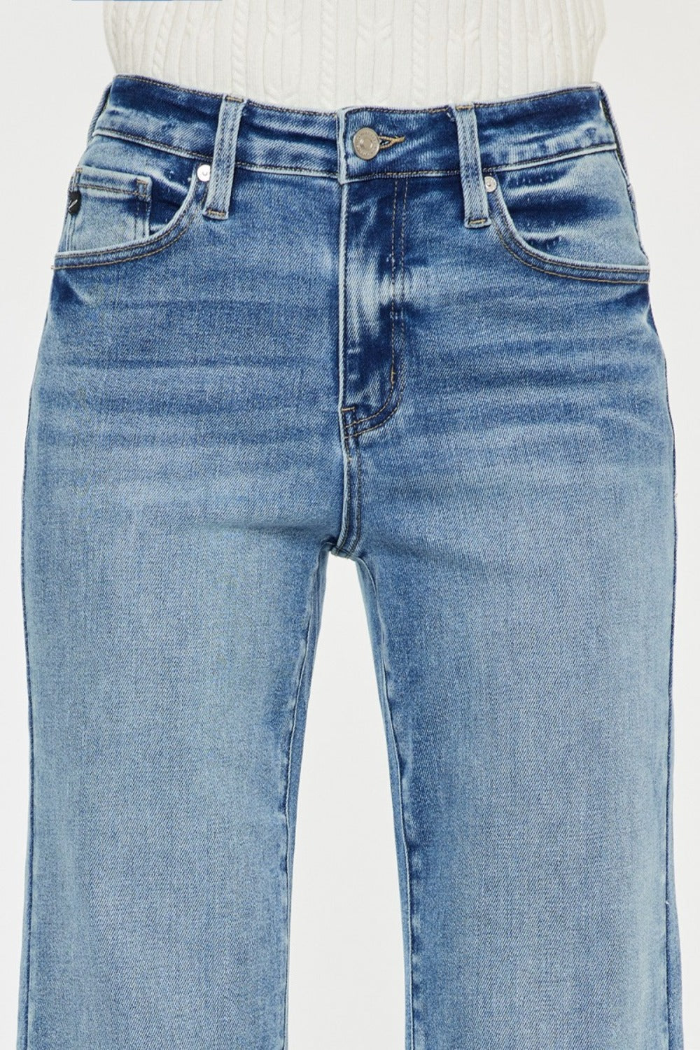 Signature High-Waist Wide Leg Jean