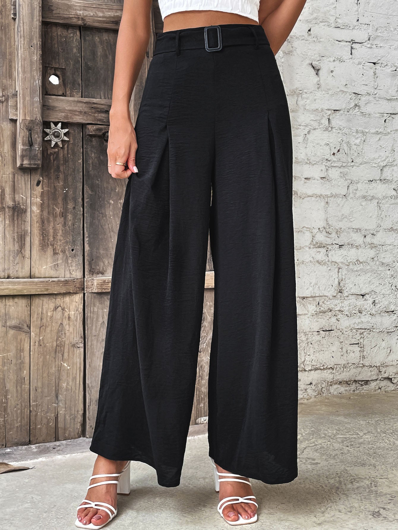 High-Waist Transform Trouser