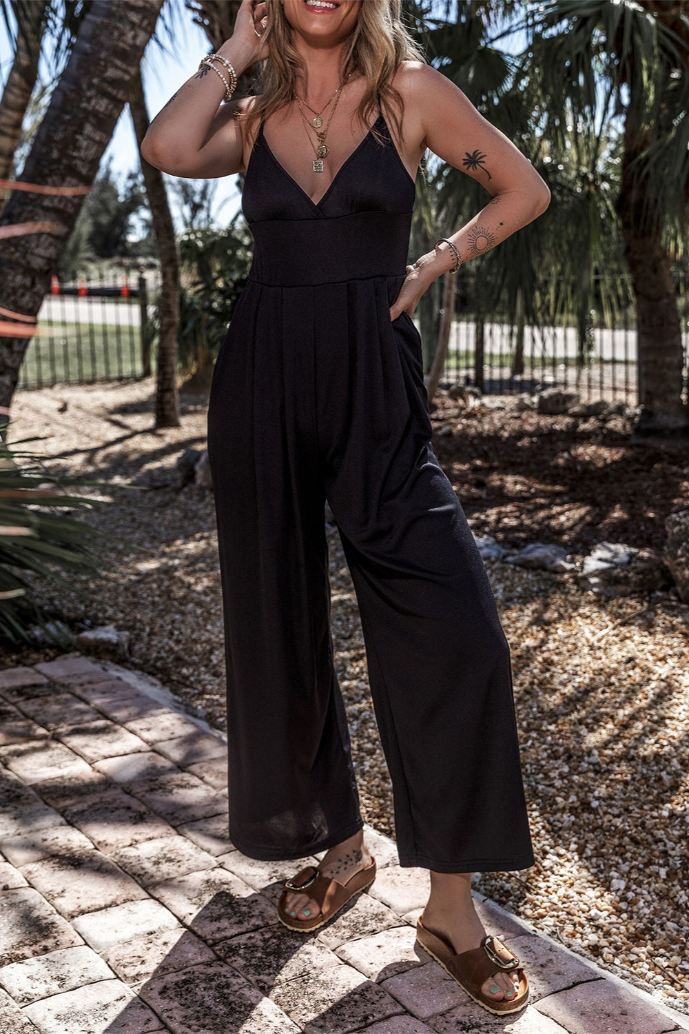 Escape Wide Leg Jumpsuit