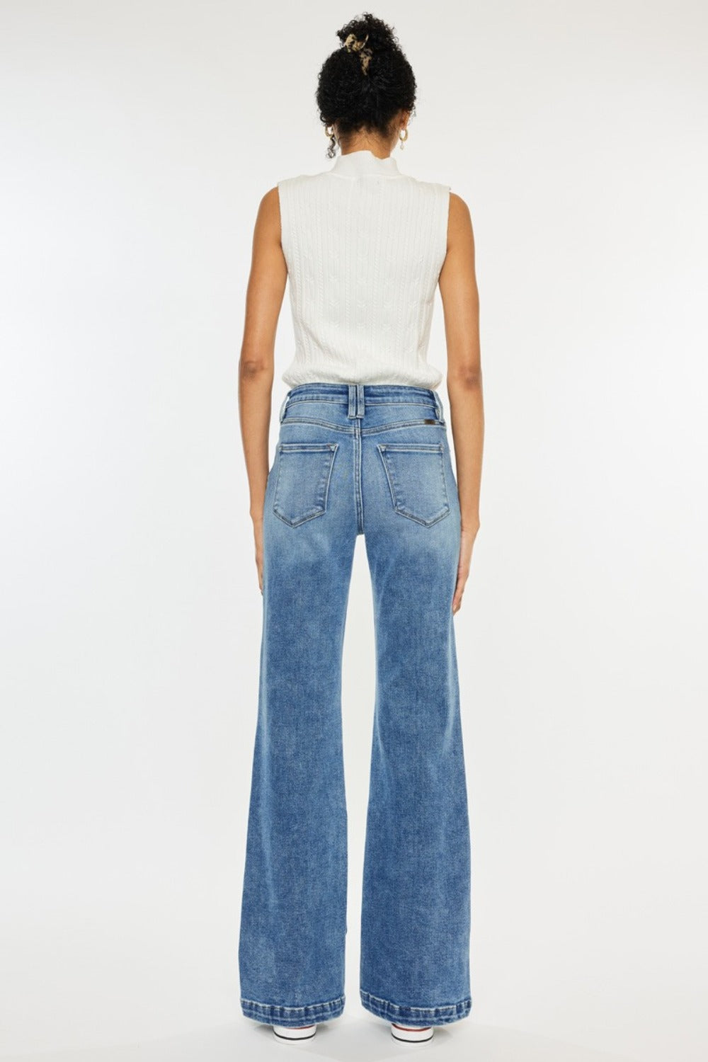 Signature High-Waist Wide Leg Jean