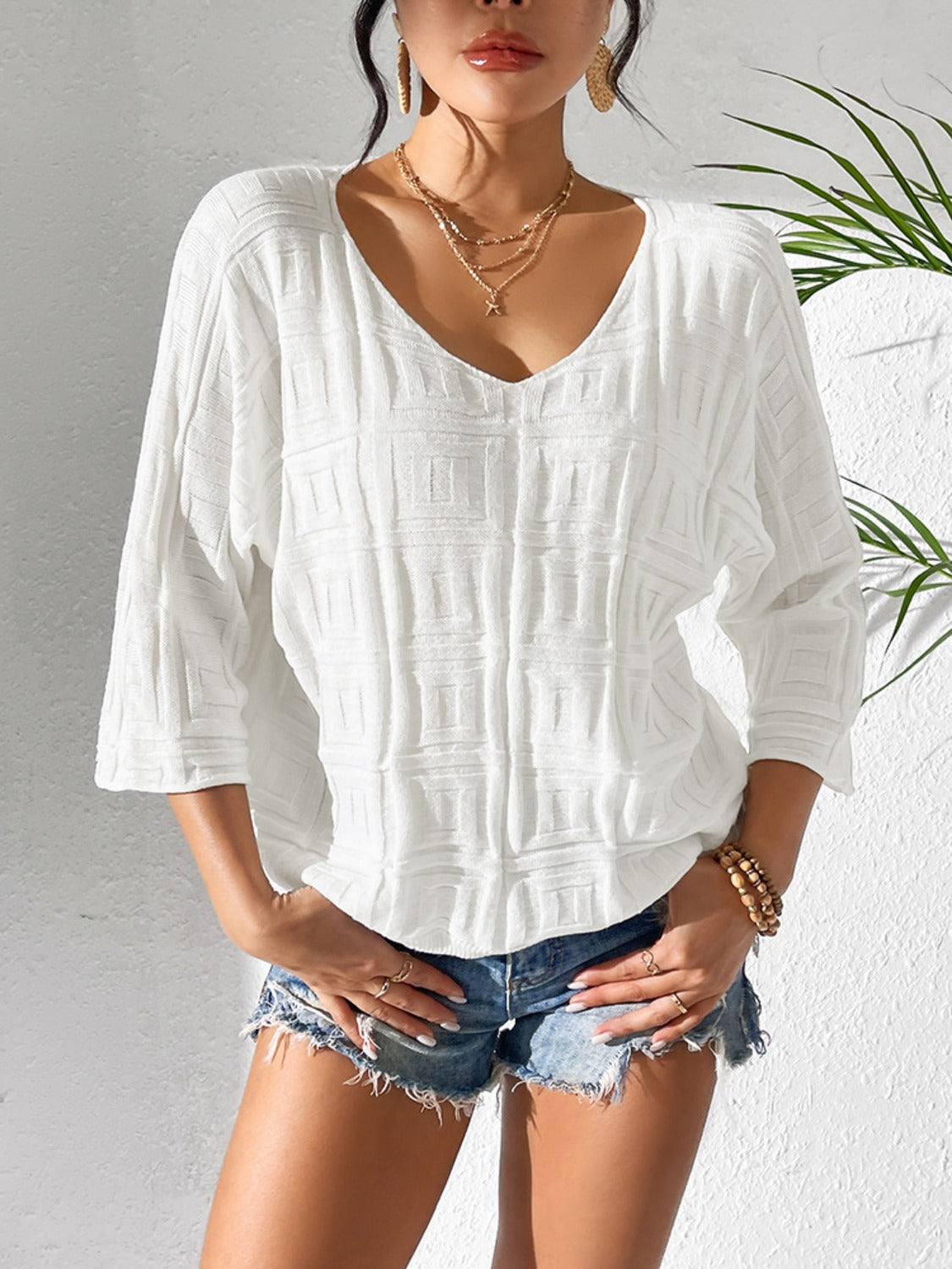 Maze Knit Top