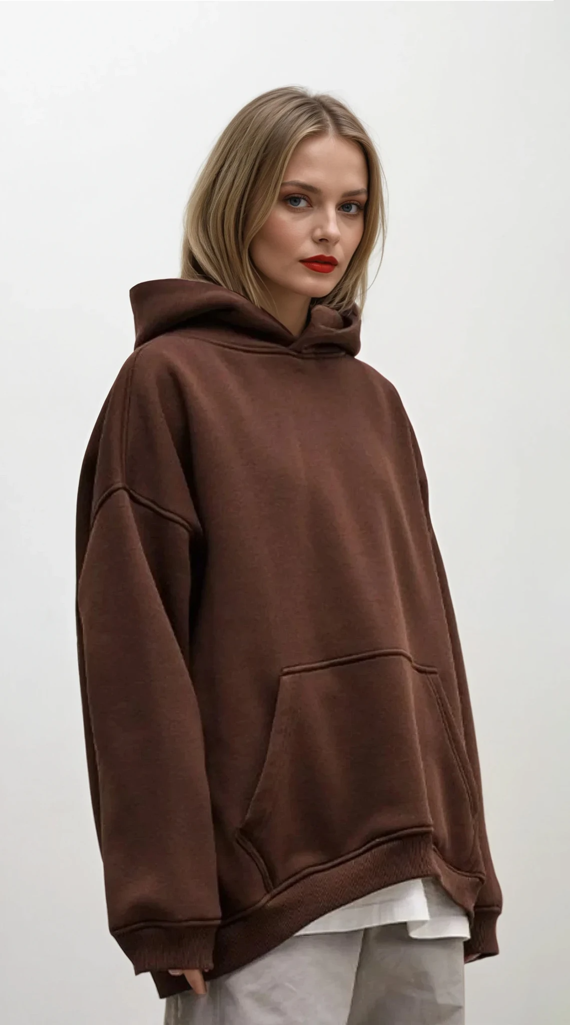 Bundle Up Dropped Shoulder Hoodie