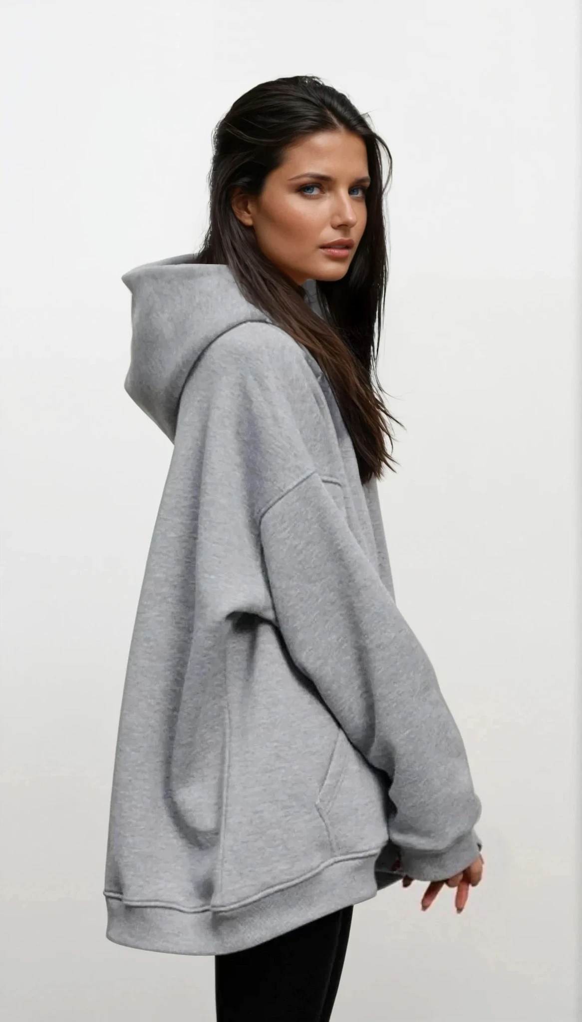 Bundle Up Dropped Shoulder Hoodie