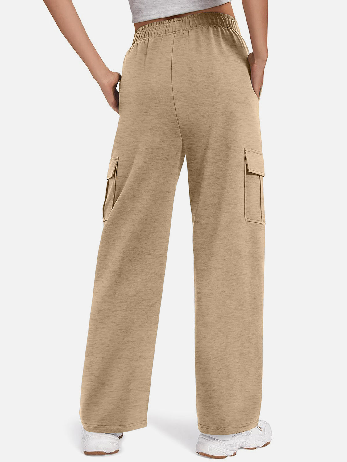 Cargo Straight Leg Sweatpant