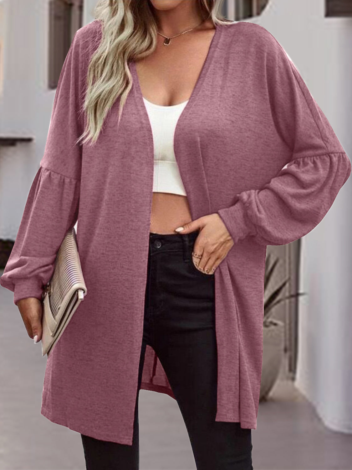 Easy Feeling Longline Cardigan