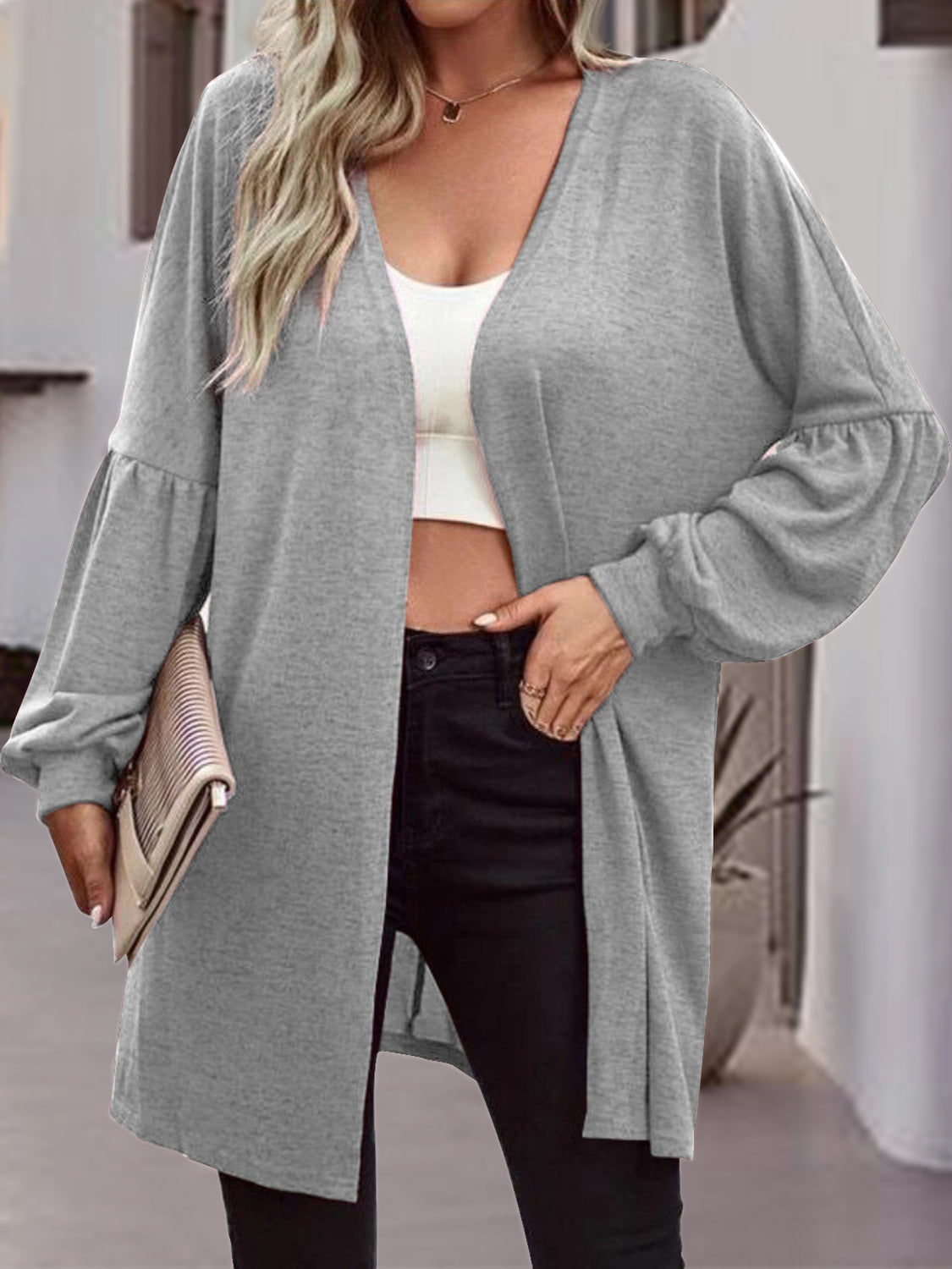 Easy Feeling Longline Cardigan