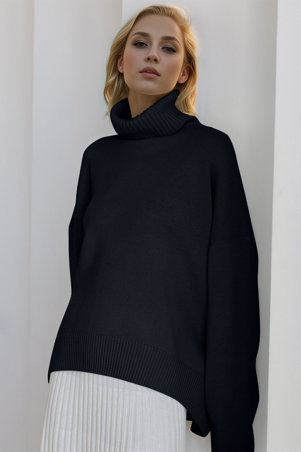 Effortless Turtleneck Sweater