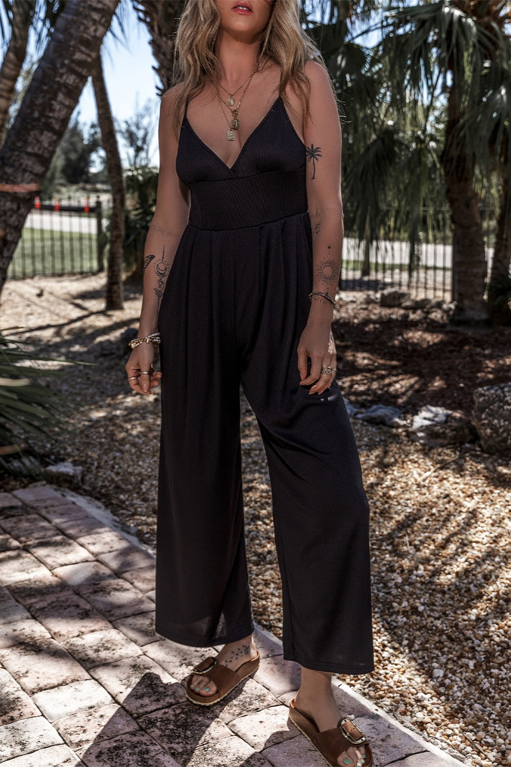 Escape Wide Leg Jumpsuit