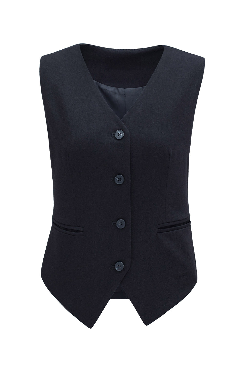 Elevate Pocketed Button Up Vest