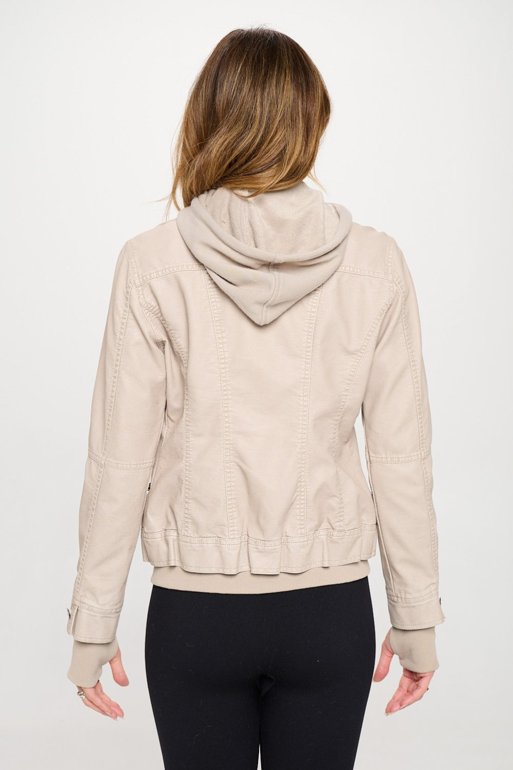 Western Hooded Double Zip Jacket