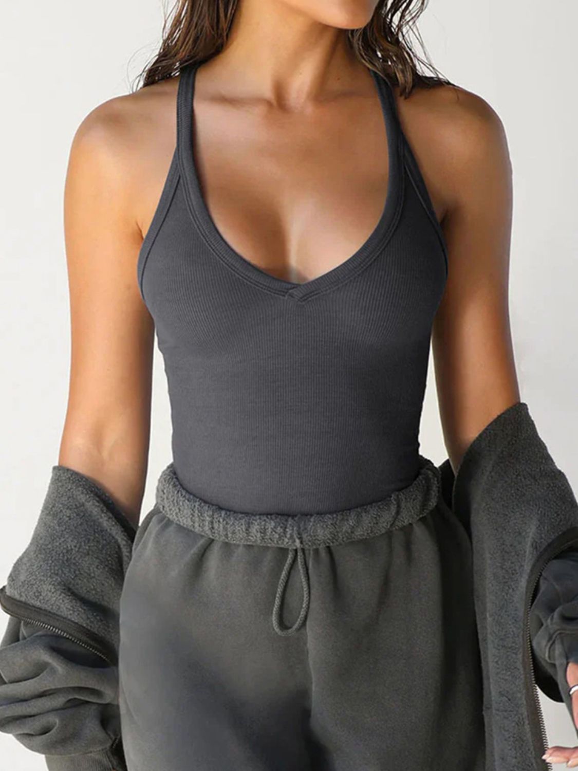 Athletic Scoop Neck Tank