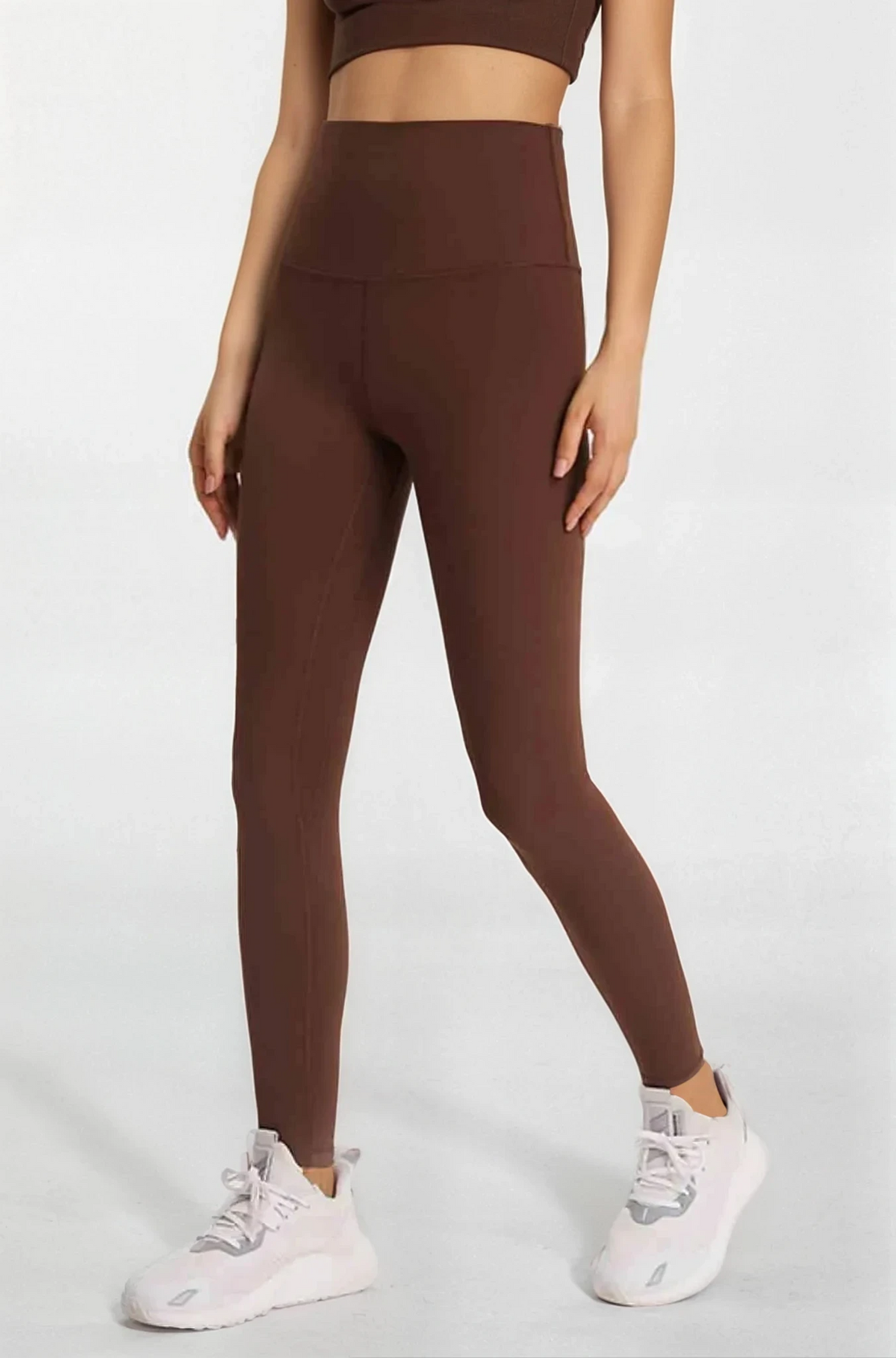 ultra soft high-waist leggings in solid color