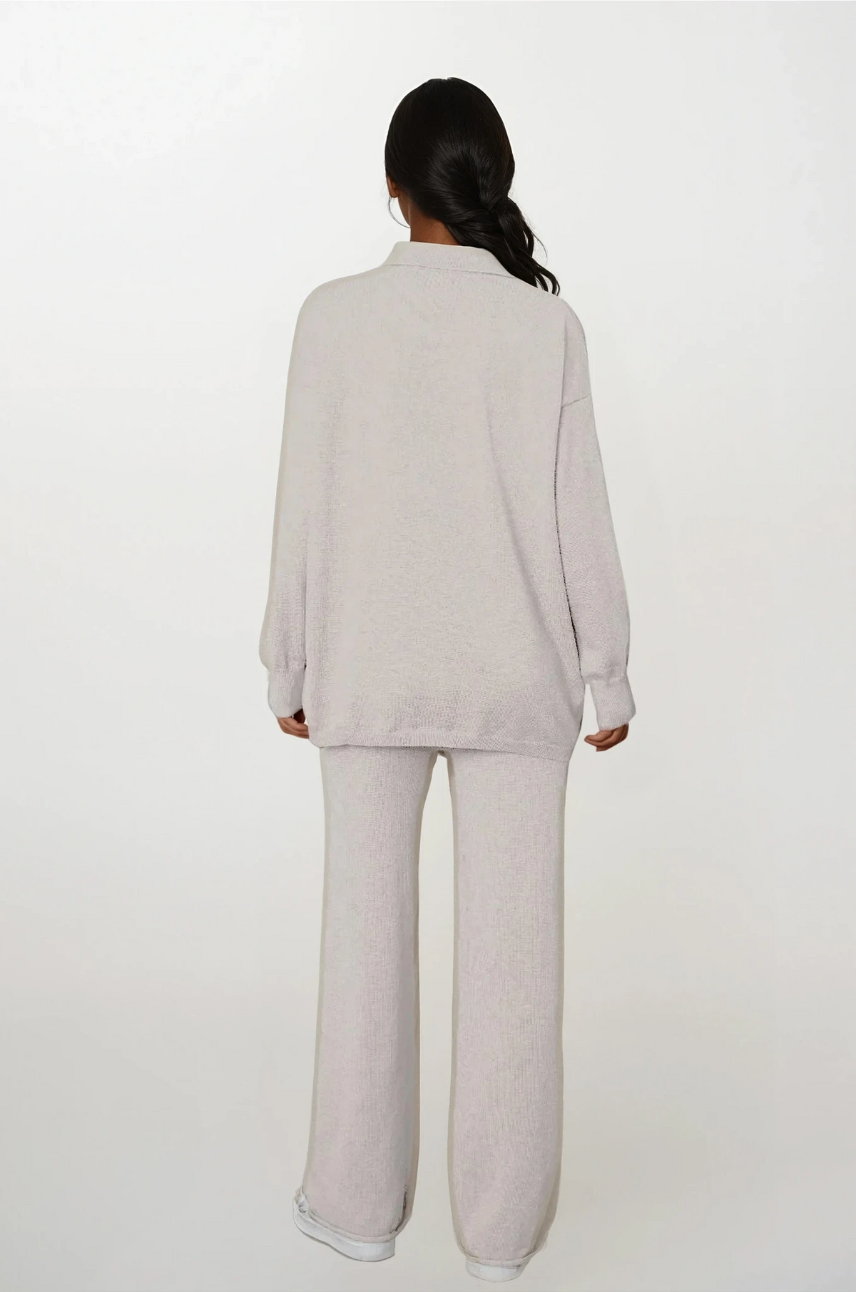 Victorious Johnny Collar Sweater and Pants Set oversized fit