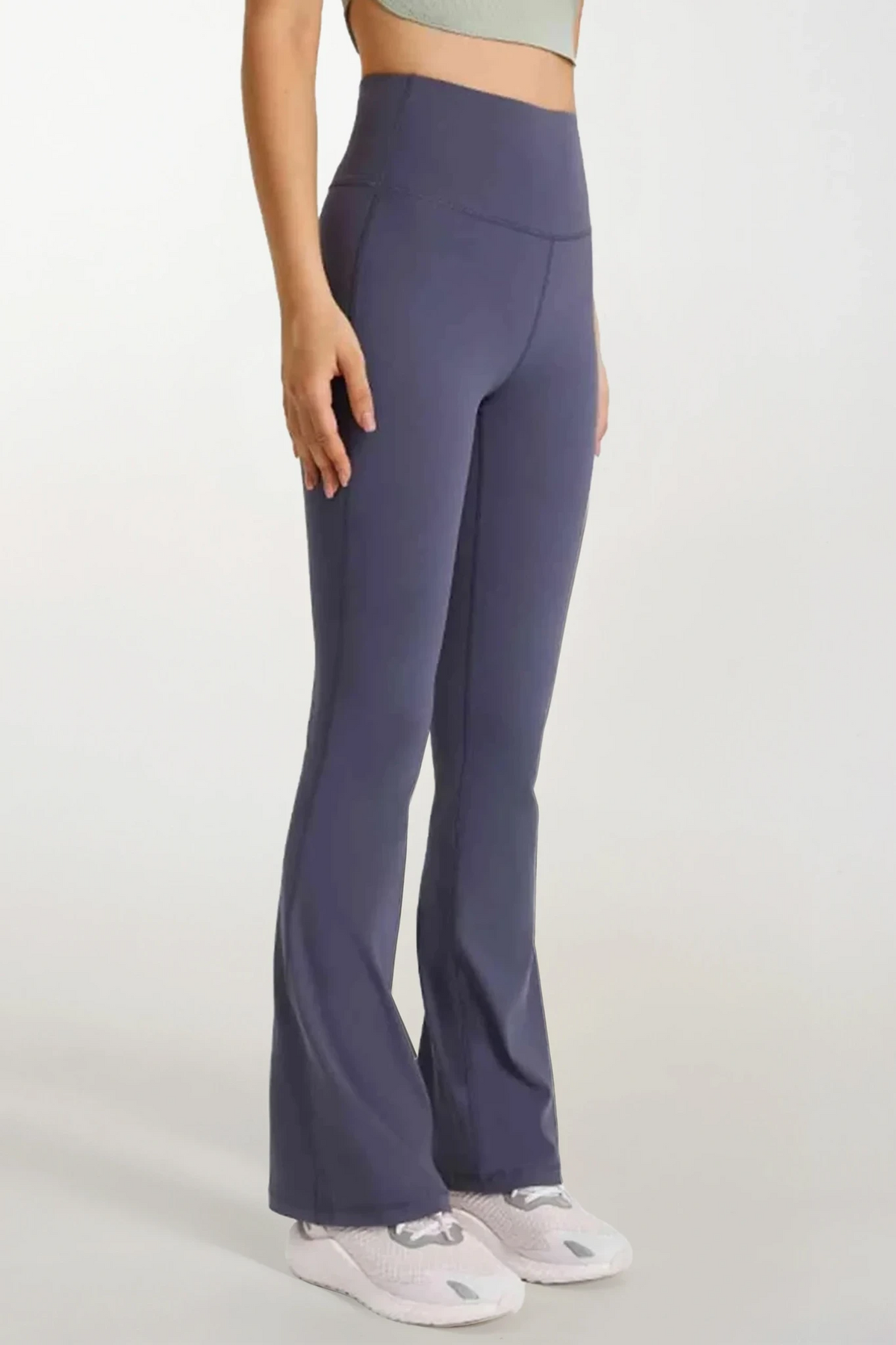 Zen Flare high-waist yoga pant with stretchy fabric and flattering silhouette